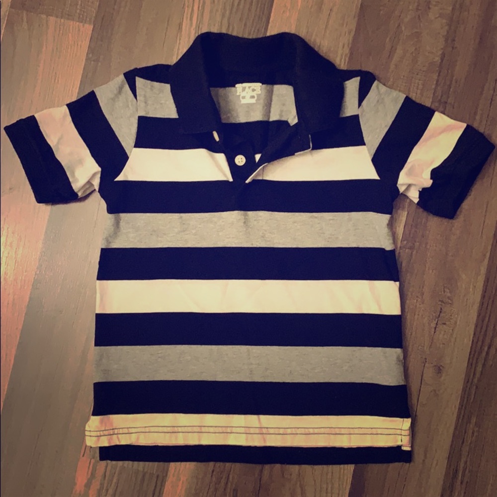 Boys Striped Polo